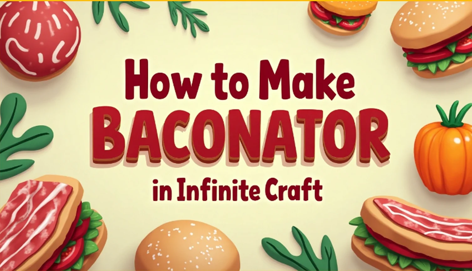 how to make baconator in infinite craft